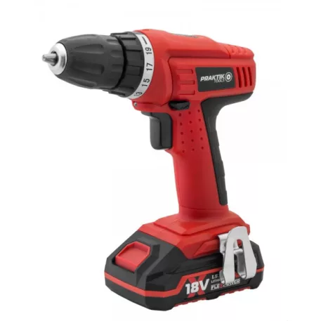Praktik Akkus fúró-csavarozó szett1 flexpower system , 1,5ah akku+töltő/ ptq091