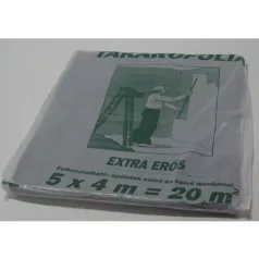 Takarófólia 4x5 m Extra Erős 30 Mikron