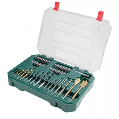 Fúrószár és BIT készlet verto 66H646 58 részes