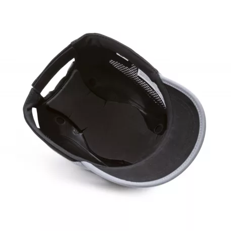 Beütődés elleni fejvédős pamut baseball sapka,fekete