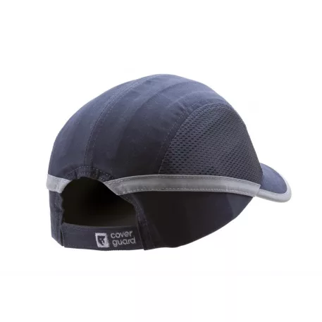 Beütődés elleni fejvédős pamut baseball sapka,sötétkék