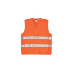   Fluo Jól Láthatósági Mellény, 2 Keresztcsík,Narancs (XL)