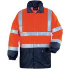 Fluo Sárga/Kék Pu Esőkabát (XL)