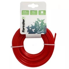 FORESTER DAMIL FŰSZEGÉLYNYÍRÓHOZ 3,0 MM 15 M SZÖGLETES