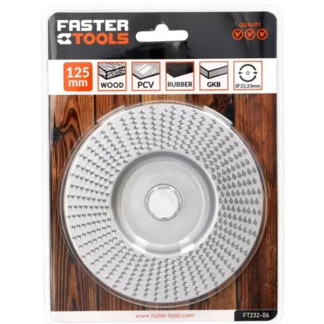 Csiszolótárcsa FASTER 125 mm / ft232-06