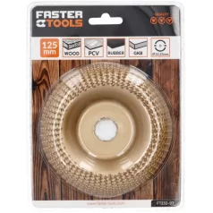 Csiszolótárcsa FASTER 125 mm domború / ft232-07
