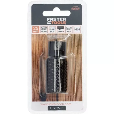 FASTER Fafúró És Ráspoly Ft232-13 25mm  M14
