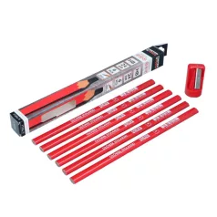 Ácsceruza FASTER 240 mm HB 6db + hegyező / FT354-11