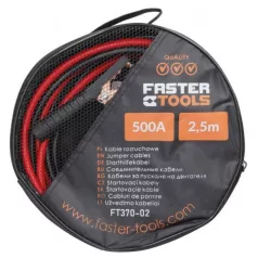 FASTER Indítókábel Ft370-02  500A 2,5M