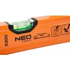 NEO TOOLS 71-131 Vízmérték, Alu, 3 Libellás, S 300, 40Cm