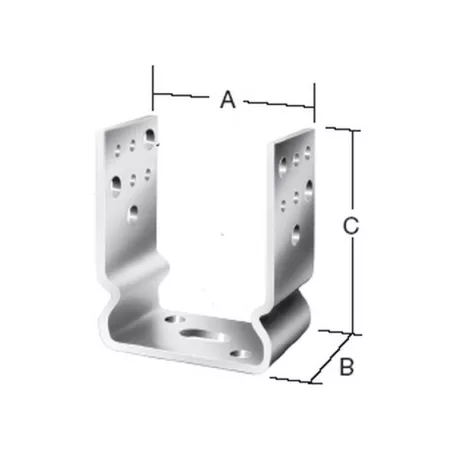 VORMANN OSZLOPTALP 71289 101X60X125 CSAV.