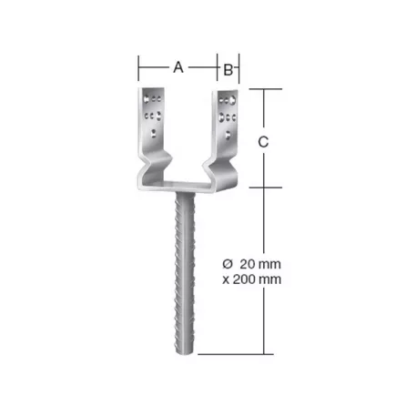VORMANN OSZLOPTALP 71296 91X60X110 BET.