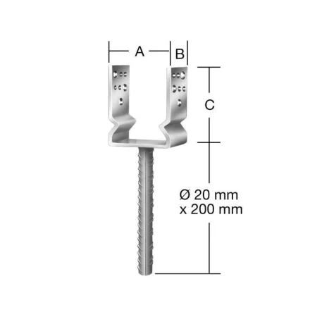 VORMANN OSZLOPTALP 71300 141X60X110 BET.