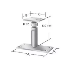 VORMANN OSZLOPTALP 71329 150X70X80 CSAV.