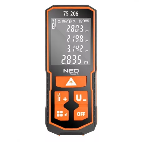 Lézeres Távolságmérő Neo 75-206, 100M, Ip55