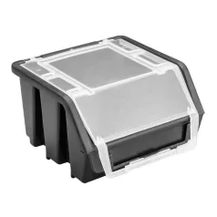   TOPEX Alkatrésztartó Láda 79R169 Fedéllel 11.6 x 21.2 x 7.5 cm