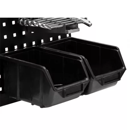 TOPEX Csavartartó doboz 79R183 155x240x125 mm Fekete