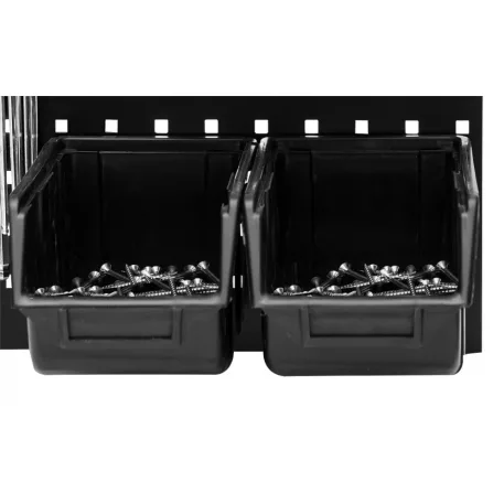 TOPEX Csavartartó doboz 79R183 155x240x125 mm Fekete