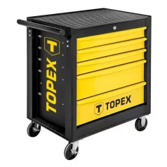 TOPEX Műhelykocsi 79R501 Fém 5 Fiókkal