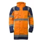Hydra Hi-Viz Pe Esőöltöny Narancs/Kék (L)
