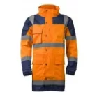 Hydra Hi-Viz Pe Esőöltöny Narancs/Kék (M)