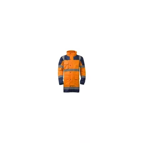 Hydra Hi-Viz Pe Esőöltöny Narancs/Kék (XXL)