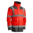 Kanata 4/1 Hi-Viz piros/szürke PE kabát (S)