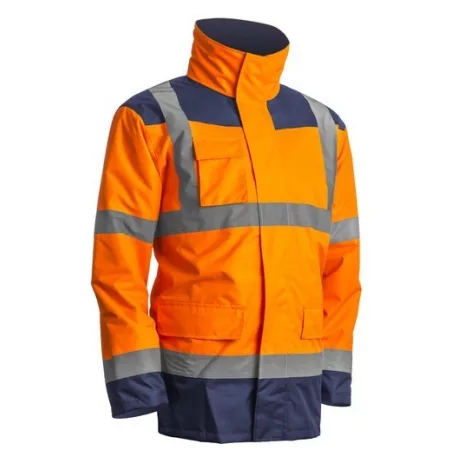 Kanata 4/1 Hi-Viz Narancs/Kék Pe kabát (L)