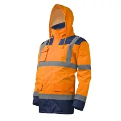 Kanata 4/1 Hi-Viz Narancs/Kék Pe kabát (XL)