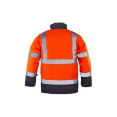Roadway Fluo kabát, vízhatlan, 4/1 (XL)
