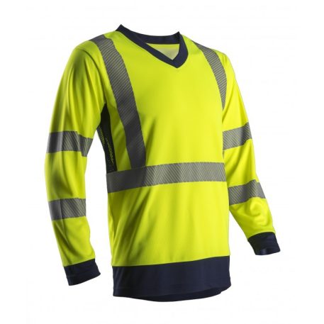 Suna Hi-Viz sárga hosszú ujjú póló (XL)