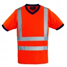 Yard v-nyakú fluo póló, (Narancsárga XL)