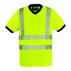 Yard v-nyakú fluo póló, (Sárga XL)
