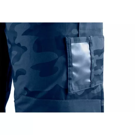 Neo munkásnadrág 81-223-L Terepmintás Kék