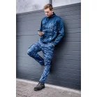 Neo munkásnadrág 81-223-XL Terepmintás Kék