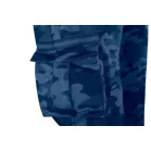 Neo Munkásnadrág 81-243-3XL Kantáros, Terepmintás Kék