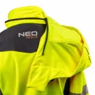 Láthatósági Dzseki Neo 81-700-3XL Softshell, Kapucnival, Sárga