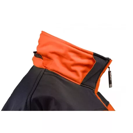 Láthatósági Dzseki Neo 81-701-S Softshell, Kapucnival, Narancssárga