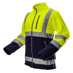 Dzseki Neo 81-740 Láthatósági Polár (sárga/navy XL)