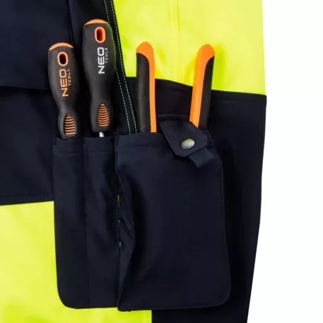 Láthatósági Nadrág Neo 81-750-L Softshell, Sárga