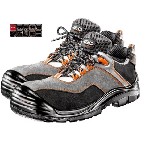 Cipő Neo 82-052 Bőr S3 Src (41)