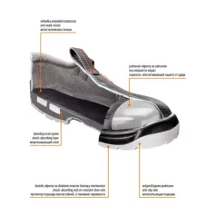 Szandál Neo 82-070-39 S1P Bőr S1 Src  (42)