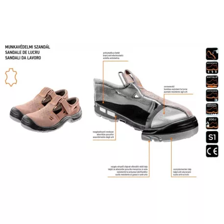 Szandál Neo 82-582 Velúr, S1 Src (38)