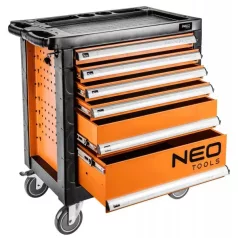 Szervizkocsi Neo 84-223 6 Fiókkal, 770x460x870 mm