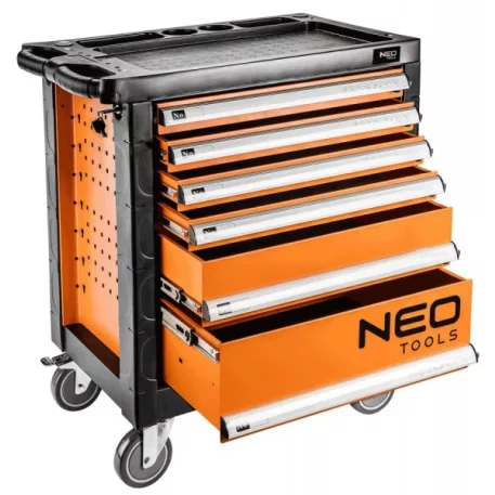 Szervizkocsi Neo 84-223 6 Fiókkal, 770x460x870 mm