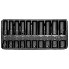  Dugókulcs Készlet Neo Gépi 84-241 1/2", 20 Részes, 10-24 mm