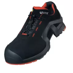 Uvex1 X-Tended Support Félcipő Fek/Piros S3 Src Esd (42)