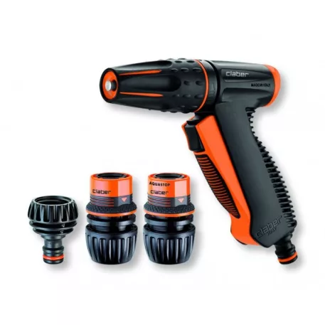 Pisztolyszórófej Készlet Claber 8550 Precision, 4 Részes Ergogrip, Blister