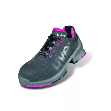 Uvex1 Ladies Félcipő Női Szürke/Pink S2 Src Esd (36)