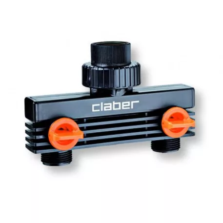 Elosztó Claber 8590 3/4" 2 Ágú Zárható